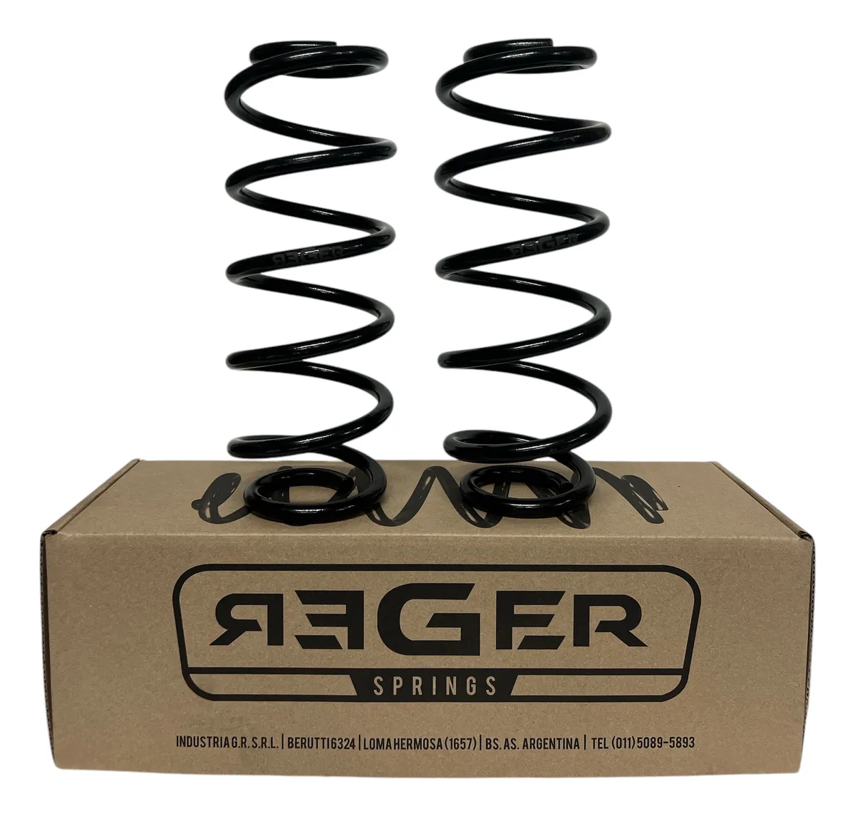 Kit 2 Espirales Reger Traseros Chevrolet Onix 1.4 8v LT/LTZ 13-17 TP