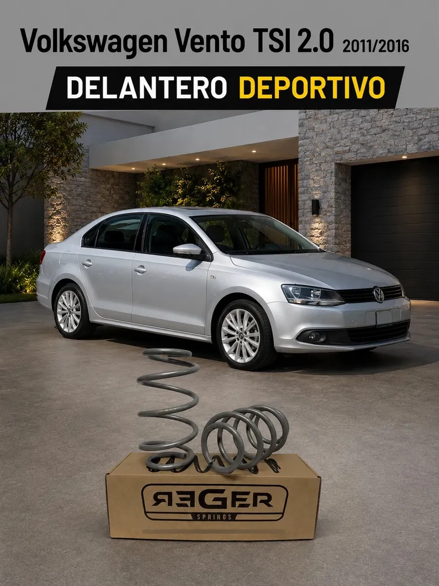 Espirales Deportivos Volkswagen  Vento TSI 2.0 11-16 Delanteros